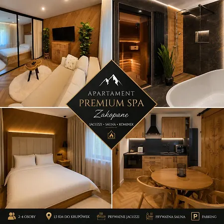 Nyaraló Apartament Premium Spa Z Jaquzzi I Sauna W Apartamencie Zakopane