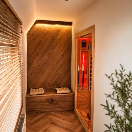 Nyaraló Apartament Premium Spa Z Jaquzzi I Sauna W Apartamencie *